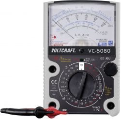 Współczesny miernik analogowy Voltcraft VC-5080