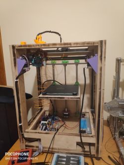 Drukarka 3D DIY - CoreXY ze sklejki Drukarka 3D DIY - CoreXY ze sklejki