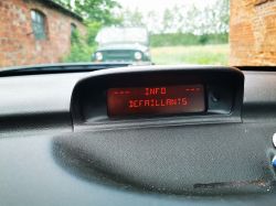 Peugeot 307 '08 - Poduszka powietrzna, Błąd 0601