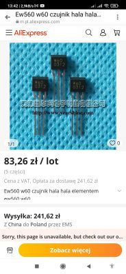 Identyfikacja elementu (Dioda/Tranzystor) na podstawie zdjęcia - Oznaczenie W60 70H2