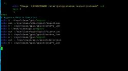 GPIO Configuration in Domoticz on Raspberry Pi Screenshot of GPIO configuration in Domoticz on Raspberry Pi.