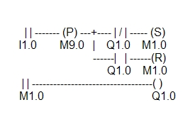 PLC Step7 7-400 Jak zbudować przerzutnik T w języku drabinkowm