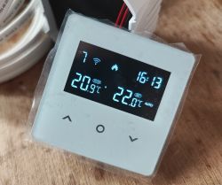 WT200-16A-W thermostat - test with Tuya application, interior and reverse engineering of UART protoc