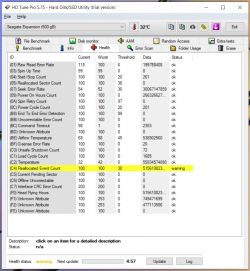 Jak odczytać wyniki HDTune i CrystalDiskInfo dla Seagate 500GB?