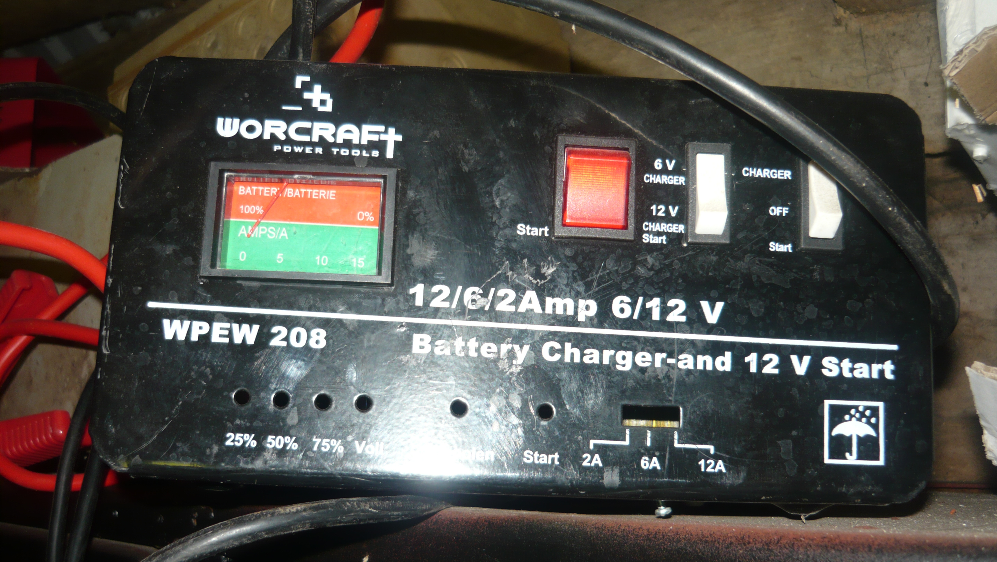 Prostownik Worcraft WPEW 208 - tranzystor 80NF70 - elektroda.pl