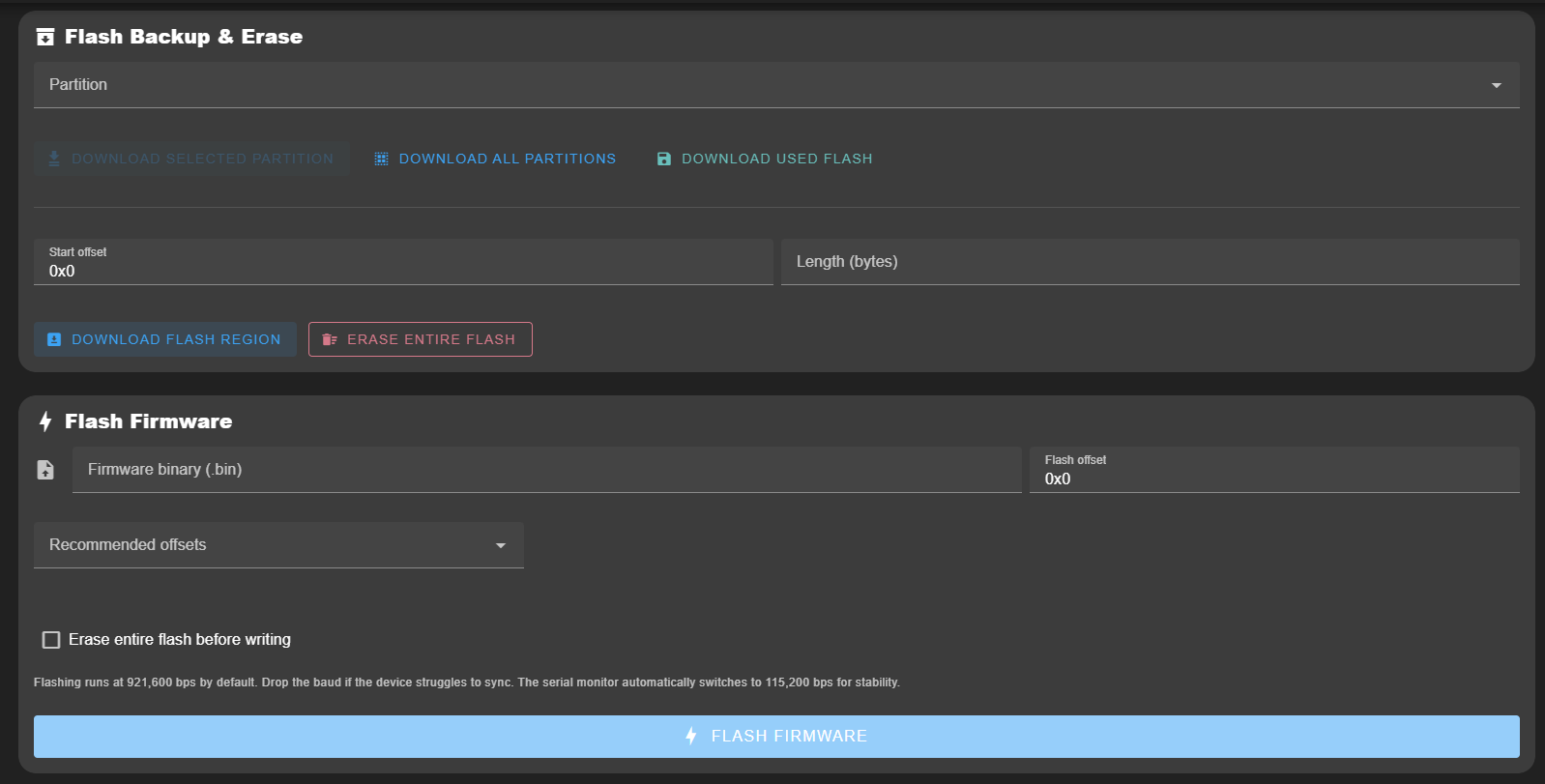 ESPConnect - a convenient tool for ESP8266/ESP32 in the browser - flash ...