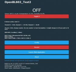 Tasmota replacement for BL602, programming, pairing with Home Assistant, now with OTA working!