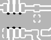 KiCad - niesymetryczne wlewki masy i kształty łuków przy druku do PDF