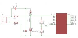Test i wnętrze modułu voltomierza AC20-500V AD101-22VM Test i wnętrze modułu voltomierza AC20-500V AD101-22VM