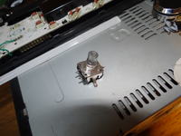 Philips CEM2101 / 00 - knob / potentiometer with pushbutton - part repair Philips CEM2101 / 00 - knob / potentiometer with pushbutton - part repair