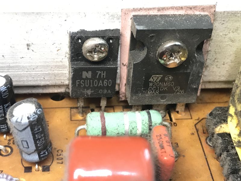 The inside of an old LG 32LC41 - what can be recovered from the inside? Atmega and transistors The inside of an old LG 32LC41 - what can be recovered from the inside? Atmega and transistors