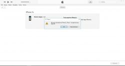 iPhone 5S nie uruchamia się, błąd 26 przy aktualizacji