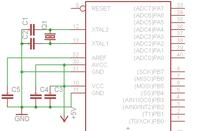 Atmega 32 prawidłowe podłączenie.