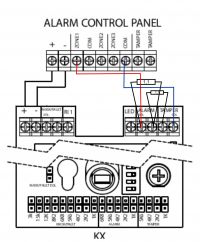 Guidance on Connecting Pyronix KX15DTAM Detector to Integra 64 Control Panel