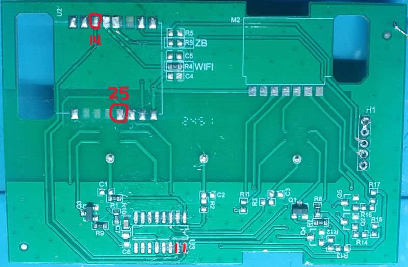 TUYAMCU curtain WiFi module: no HEARTBEAT, BK RX/TX unused, PAD14/PAD25