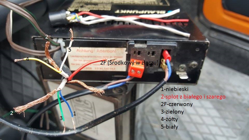 Equalizer Blaupunkt BEA 80 jak podłączyć? elektroda.pl