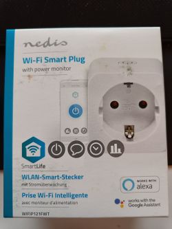 Nedis Wi-Fi Smart Plug WIFIP121FWT (BK7231N, BL0937, CB2S)