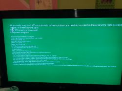 Dekoder nc+ ITI- 5800s zielony ekran