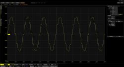 Generator Rigol DM811 - problem z generowaniem sin dla zakresu 100mV pp