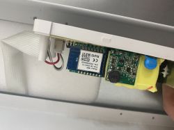 LED driver board inside LEDVANCE SUN@Home PLANON PLUS fixture.