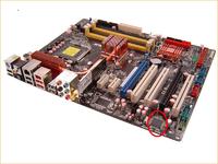 Asus P5K-E - przegrzewający się kontroler JMicron JMB363 PATA/SATA