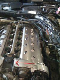 Mercedes CL 600 1995 rok. Wlew oleju