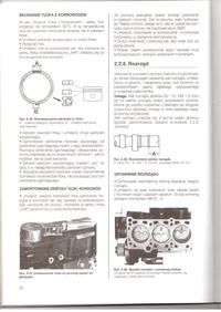 Schemat ustawienia zapłonu VW LT 35 1986, silnik 2.4D 6-cylindrowy