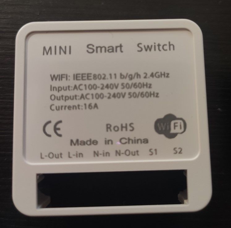 [BK7231N] AP-SMT-Breaker02-1CH EZB-WBZS1H16N-A - 16A Mini Smart Switch ...