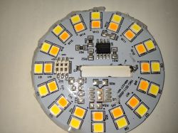 WiFi LED RGBCW WOJ14415 z SM2135 - I2C protokół komunikacji, wnętrze
