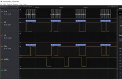 ATMega128 + MCP3564 niedziałąjąca komunikacja SPI