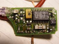 Pilot Mercedes W201 - uszkodona elektronika po upadku.