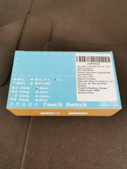[BK7231N - CB3S] Generic Tuya Wall Switch Touch Buttons 3 Gang No Neutral with Triac Outs