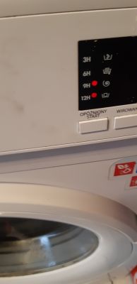 Sharp ES-HFA6102W3 Jak naprawić pralkę świecą diody 9 i 12
