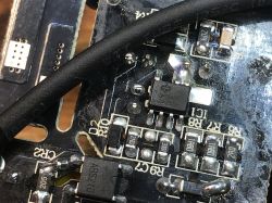 Close-Up of Circuit Board with Electronic Components Close-up of a circuit board with electronic components.