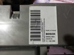 Zmywarka Bosch SMI53L15EU/35 SL6P1B - błąd E24 albo E25