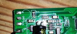 Close-up of an Electronic Device's Circuit Board Close-up of an electronic device's circuit board with wire labels.
