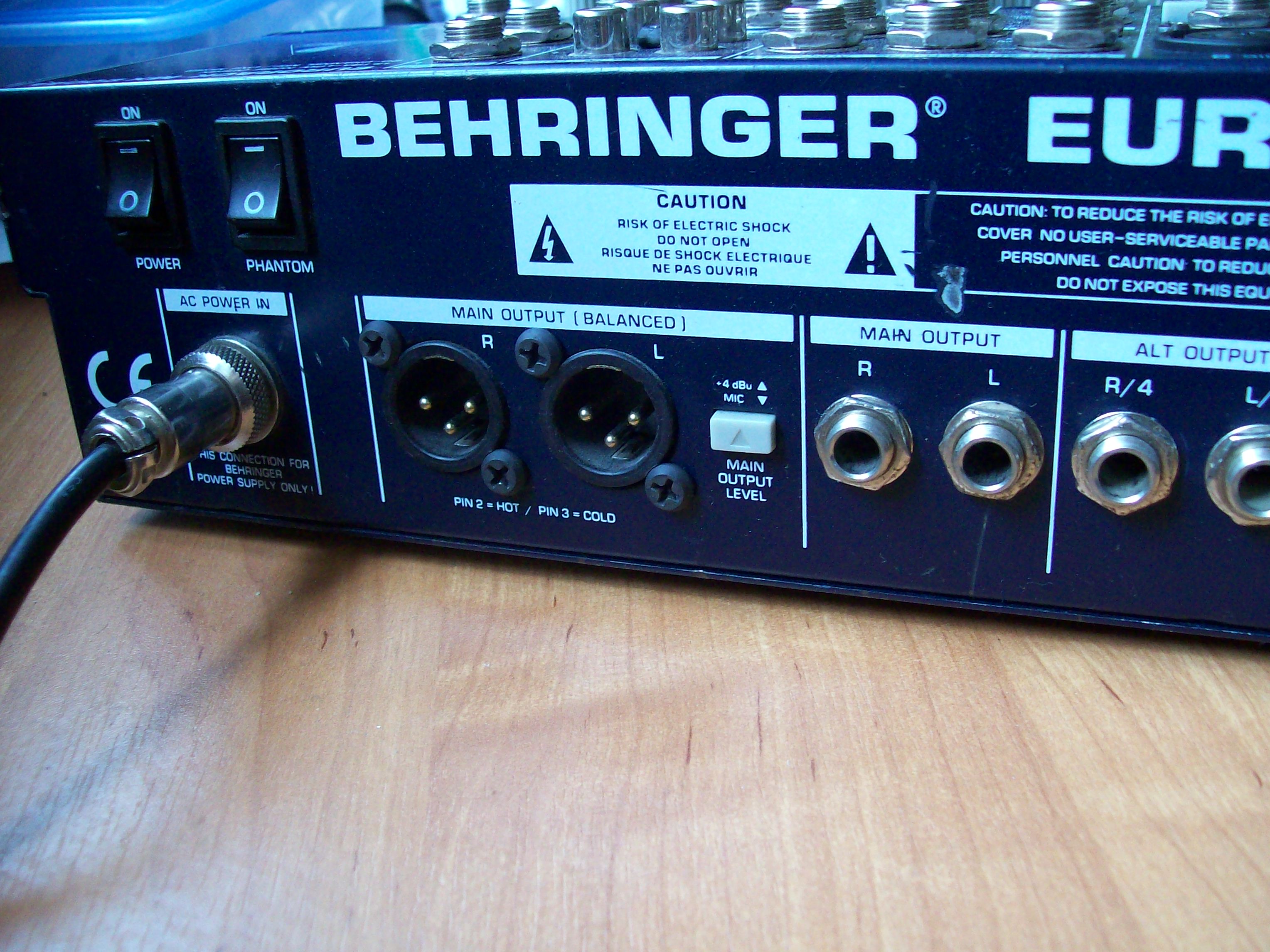 behringer eurorack mx2004a owner manual behringer eurorack mx2004a owner manual