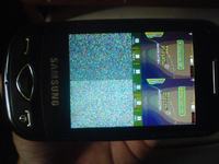 Samsung B3410 DELPHI - Krzaki na LCD, wymiana płytki czy filterków?