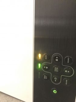 Projektor BENQ W600 nie świeci - Projektor BENQ W600 nie świeci -