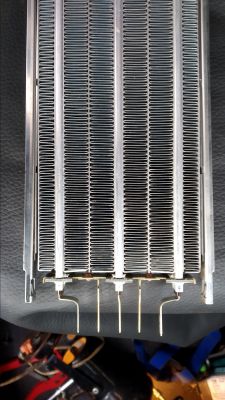 opel zafira - Nagrzewnica elektryczna - uruchomienie na stole