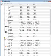 AMD II X4 965 Black edition - Napięcie i chłodzenie