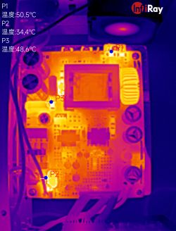 Wnętrze zasilacza Eventek KPS3010D