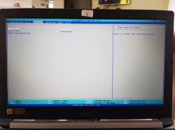 Acer Aspire 7 - Prawdopodobnie padł bios, automatyczna naprawa