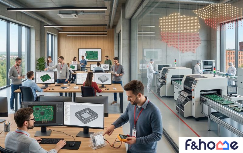 F&Home: intelligent building automation that combines technology, convenience and security