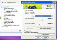 Czy istnieje możliwość podkręcenia karty Nvidia GeForce 6600?