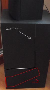 Czym wytłumić kolumny SONY ss-lbt555av?