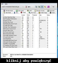 Diagnostyka HDD 500GB w Asus X553M - HDTune i MHDD - czy wyniki są OK?