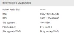 Wolny internet LTE na routerze ZTE MF286R Plus z Orange - opóźnienie i skoki ms