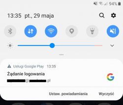 Żądanie logowania, czy to oznak że ktoś próbuje się zalogować?