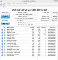 WDC WD10JPVX - Ciągle dysk zajmuje 100% w menadżerze zadań, system wolno chodzi WDC WD10JPVX - Ciągle dysk zajmuje 100% w menadżerze zadań, system wolno chodzi